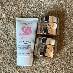 New Absolut Cream and Creme Mousse Confront Lancome